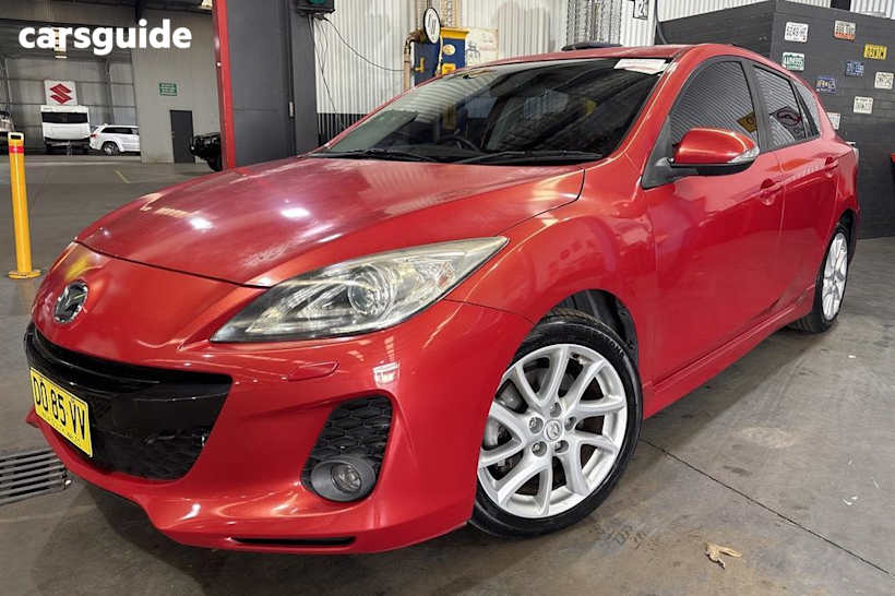 Red 2011 Mazda 3 Hatchback Sp25