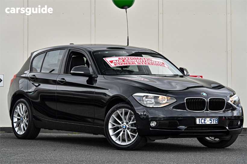 Black 2013 BMW 1 Hatch 118I R