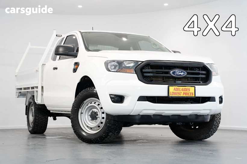 White 2022 Ford Ranger Ute Tray