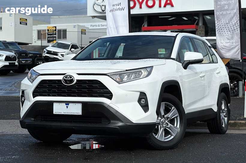 White 2024 Toyota RAV4 SUV GX F