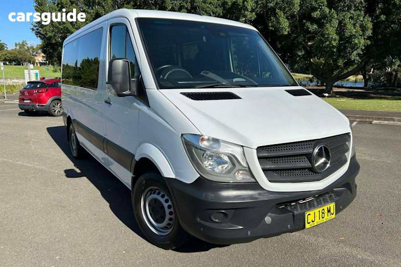 White 2016 Mercedes-Benz Sprinter Van 316Cdi Mwb