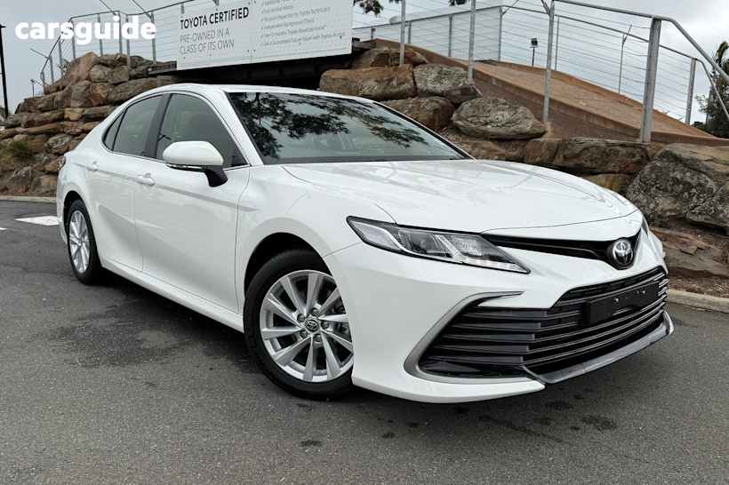 White 2024 Toyota Camry Sedan ASCENT F