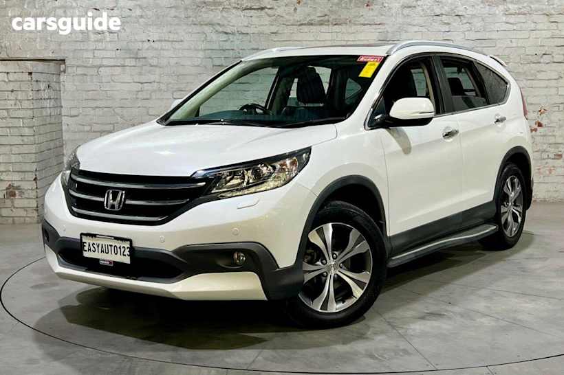 White 2013 Honda CR-V Wagon Vti-L (4X4)