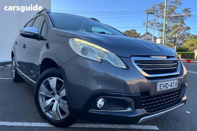 Grey 2015 Peugeot 2008 Wagon Allure