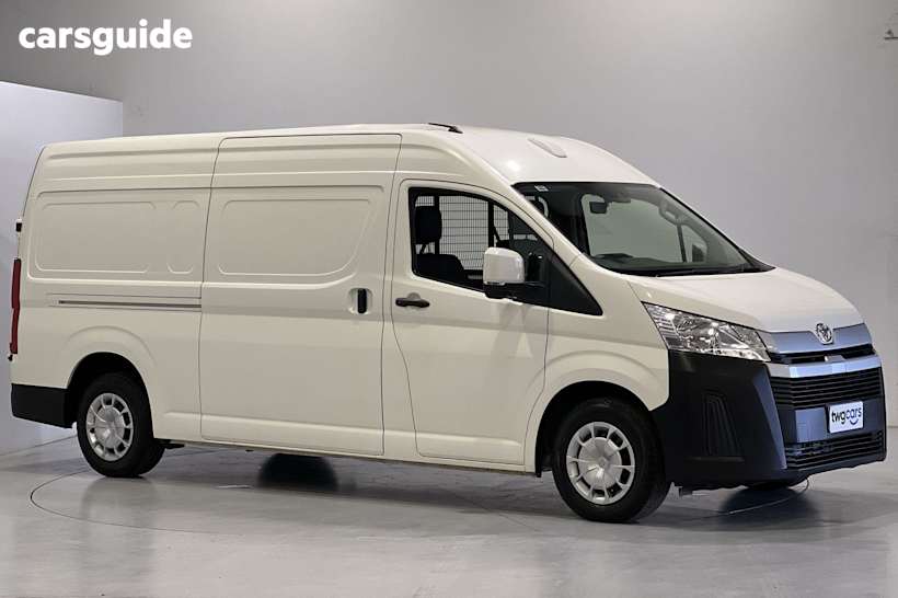 White 2022 Toyota HiAce Commercial R