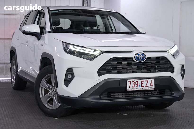 White 2022 Toyota RAV4 SUV GX F