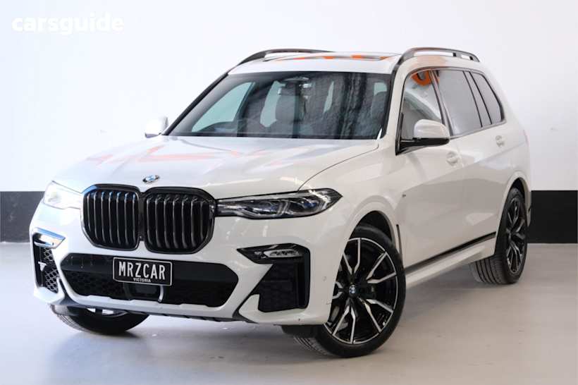 White 2021 BMW X7 SUV XDRIVE30D 4X4