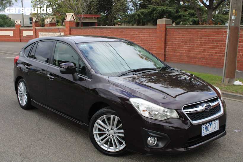 Red 2013 Subaru Impreza Hatchback 2.0I-S (Awd)