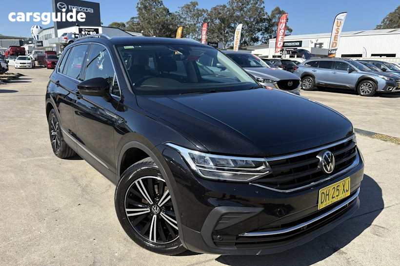 Black 2023 Volkswagen Tiguan SUV 110TSI LIFE F