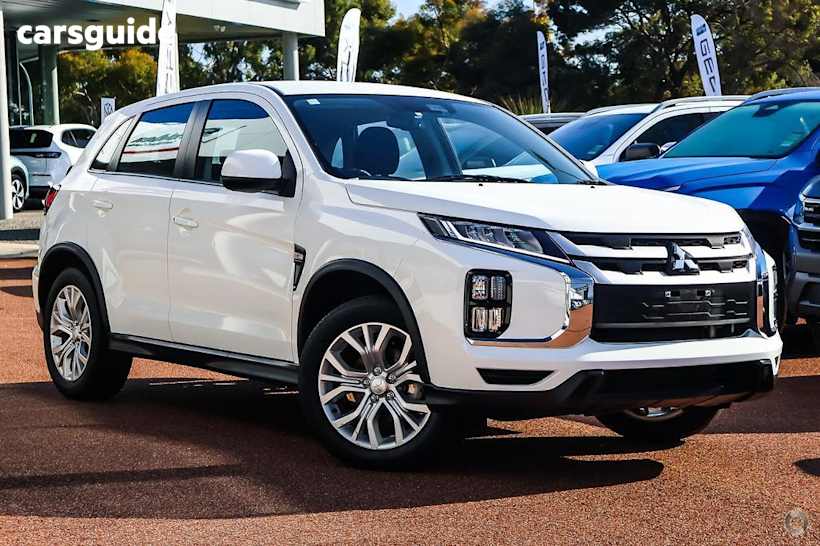 White 2022 Mitsubishi ASX SUV ES F