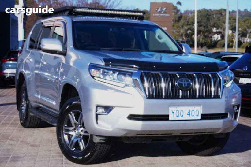 Silver 2020 Toyota Landcruiser Prado Wagon Gxl (4X4)