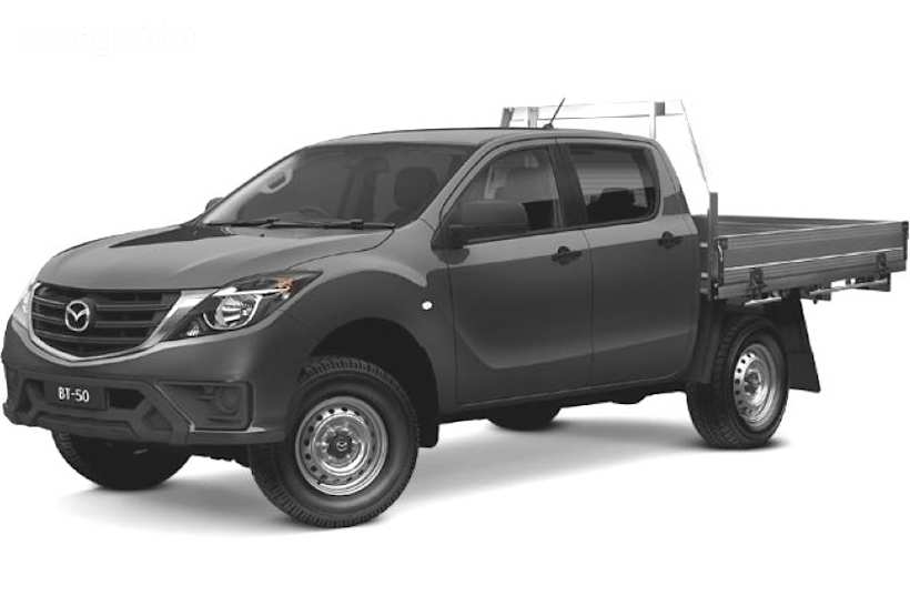 White 2020 Mazda BT-50 Dual Cab Chassis Xt (4X4) (5Yr)