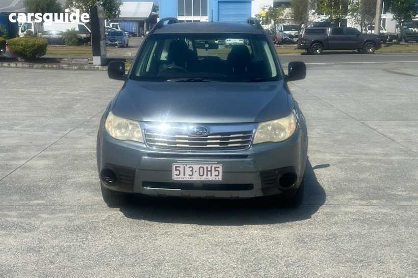 Blue 2010 Subaru Forester Wagon X