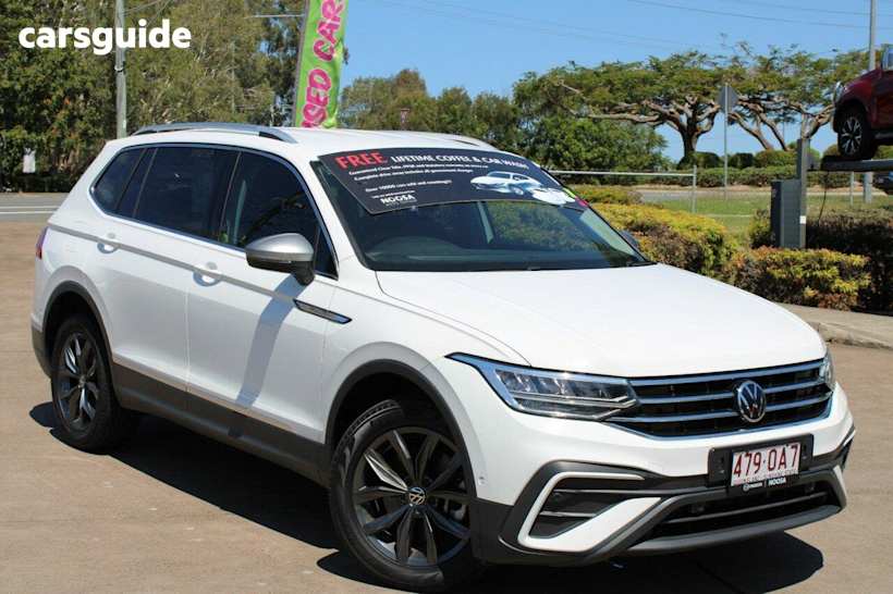 White 2022 Volkswagen Tiguan Wagon Allspace 132Tsi Life