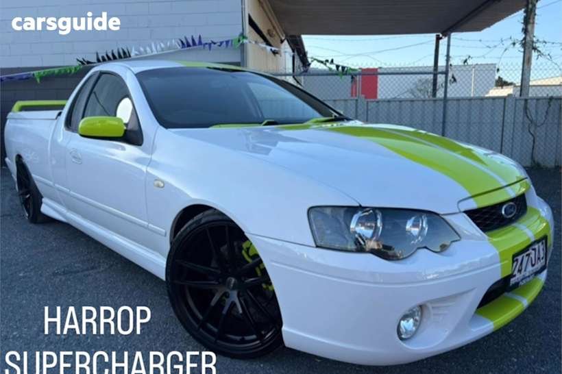 Green 2007 Ford Falcon Ute Ute Tray XR8 R