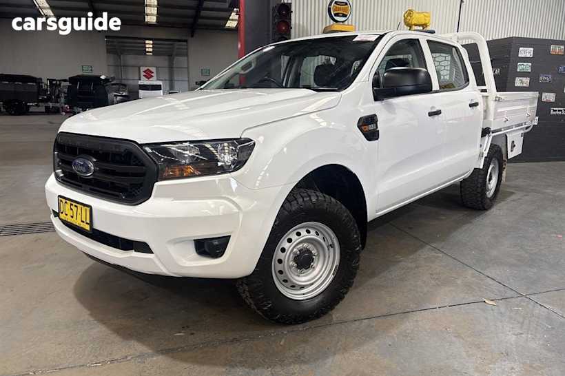 White 2021 Ford Ranger Double Cab Chassis Xl 2.2 (4X4)