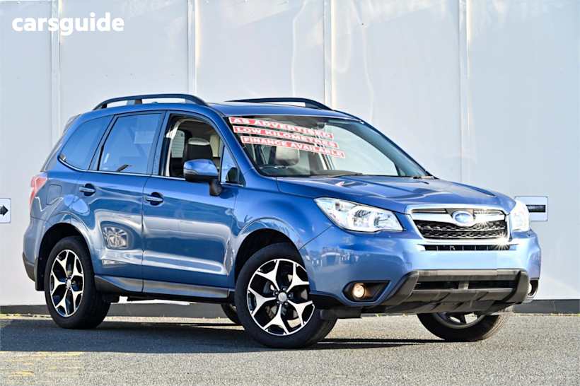Blue 2015 Subaru Forester SUV 2.5I-S 4WD