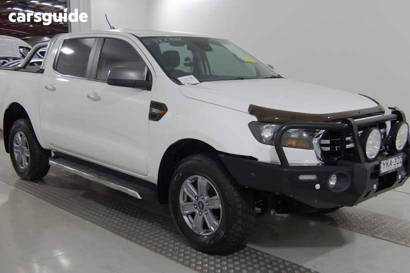White 2020 Ford Ranger Double Cab Pick Up Xls 3.2 (4X4)