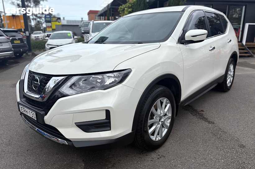 White 2019 Nissan X-Trail SUV ST F