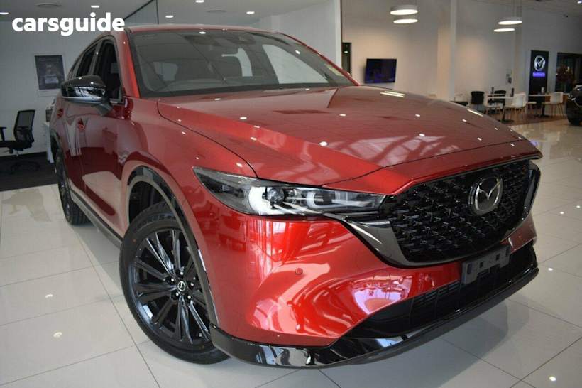 Red 2025 Mazda CX-5 Wagon G35 Gt Sp Turbo (Awd)