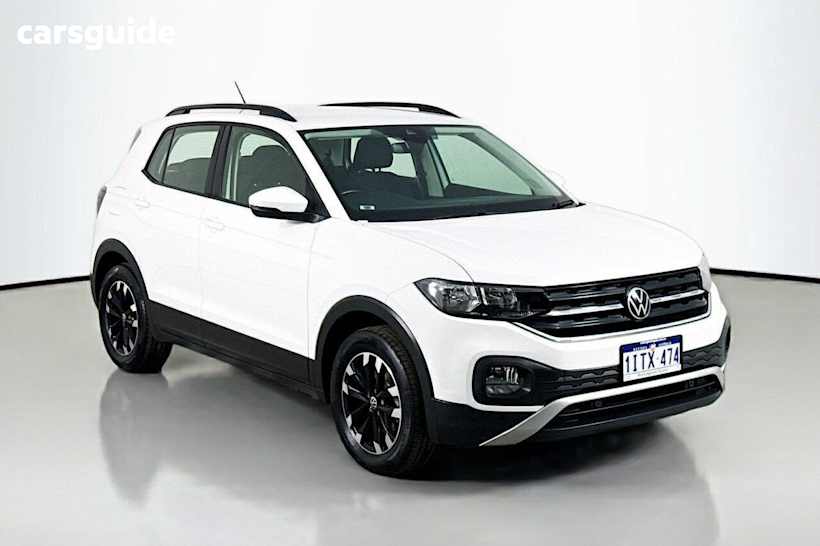 White 2023 Volkswagen T-Cross Wagon 85Tfsi Life