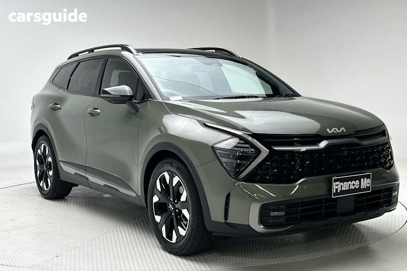 Green 2022 Kia Sportage SUV GT-LINE 4WD