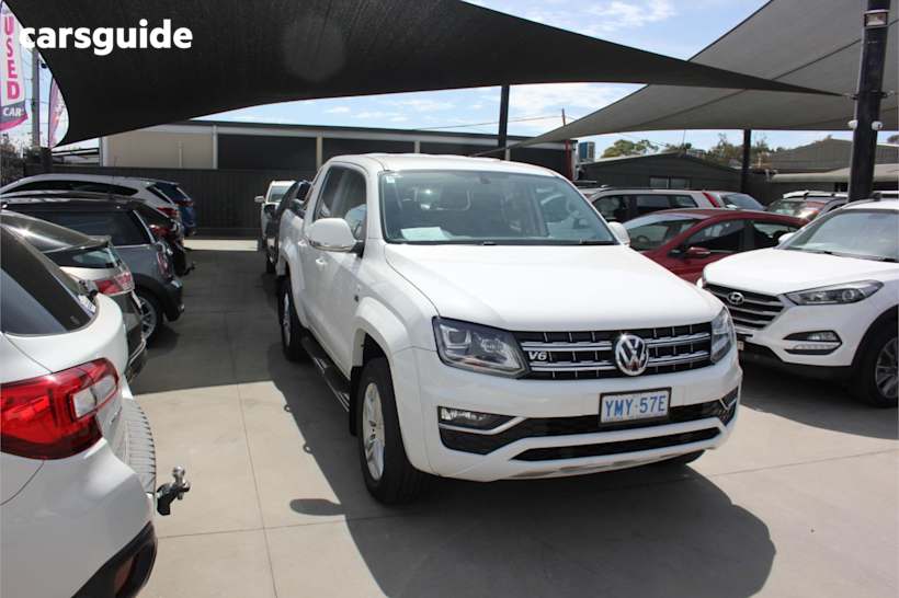 White 2018 Volkswagen Amarok Dual Cab Utility V6 Tdi 550 Highline