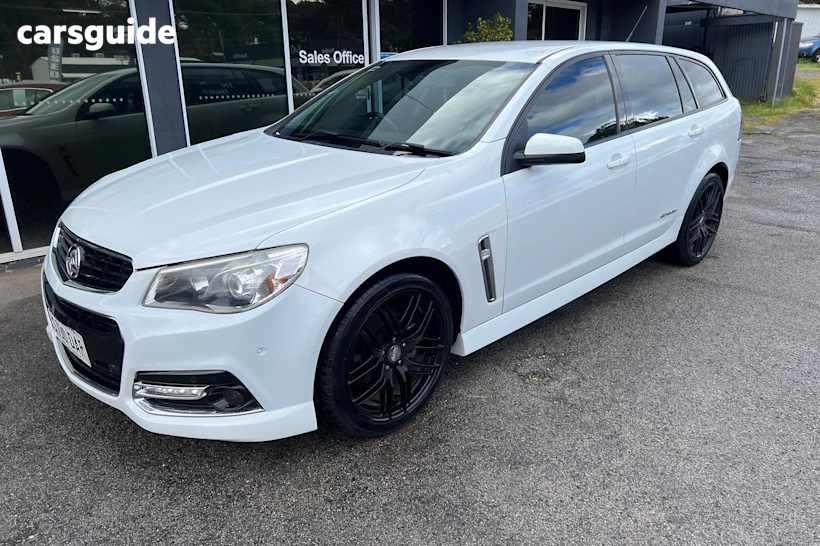 White 2015 Holden Commodore SUV SV6 STORM R