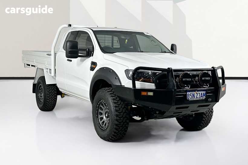 White 2019 Ford Ranger Super Cab Chassis Xl 3.2 (4X4)