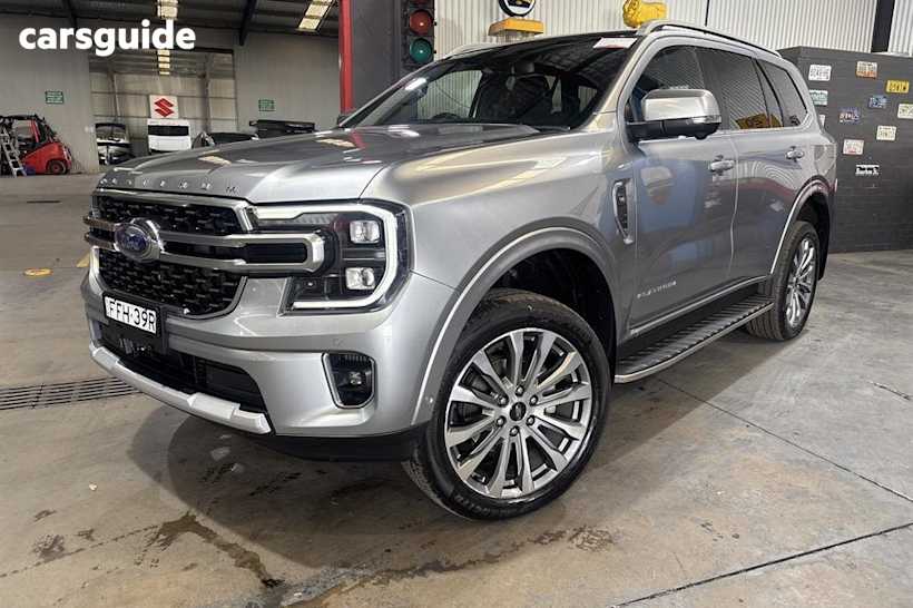 Silver 2024 Ford Everest Wagon Platinum (4Wd)