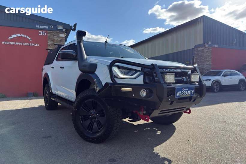 White 2020 Isuzu D-MAX Ute Tray LS-U