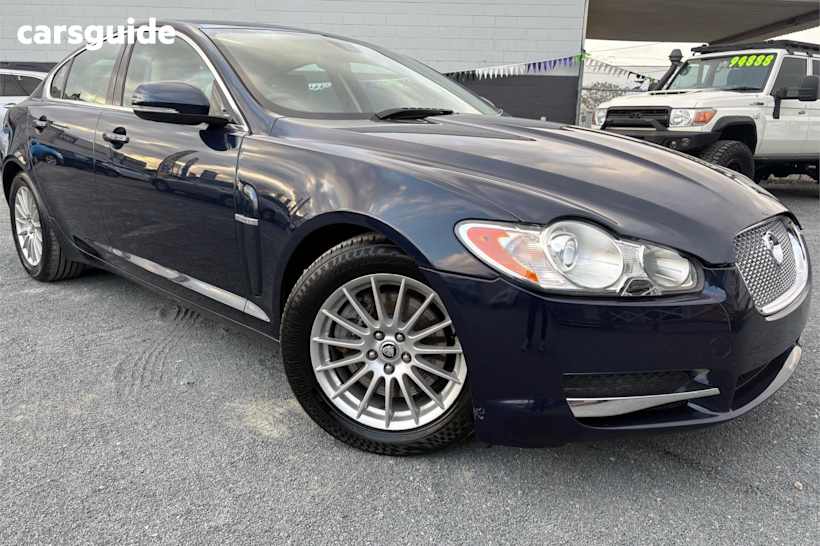 Blue 2011 Jaguar XF Sedan 3.0 V6 Luxury