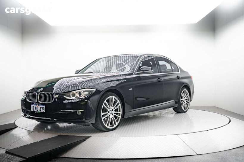 Black 2014 BMW 3 Sedan 328I LUXURY LINE R