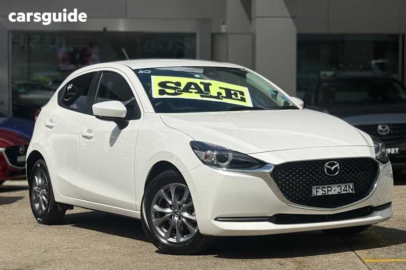 White 2021 Mazda 2 Hatchback G15 Pure