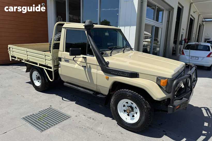 Brown 1994 Toyota Landcruiser Ute Tray 4X4