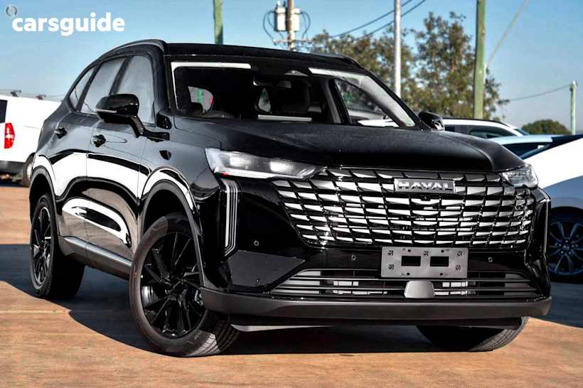 Black 2025 GWM Haval H6 SUV ULTRA HYBRID F