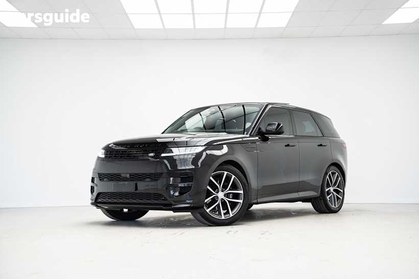 Black 2024 Land Rover Range Rover Sport SUV D350 DYNAMIC HSE 4X4