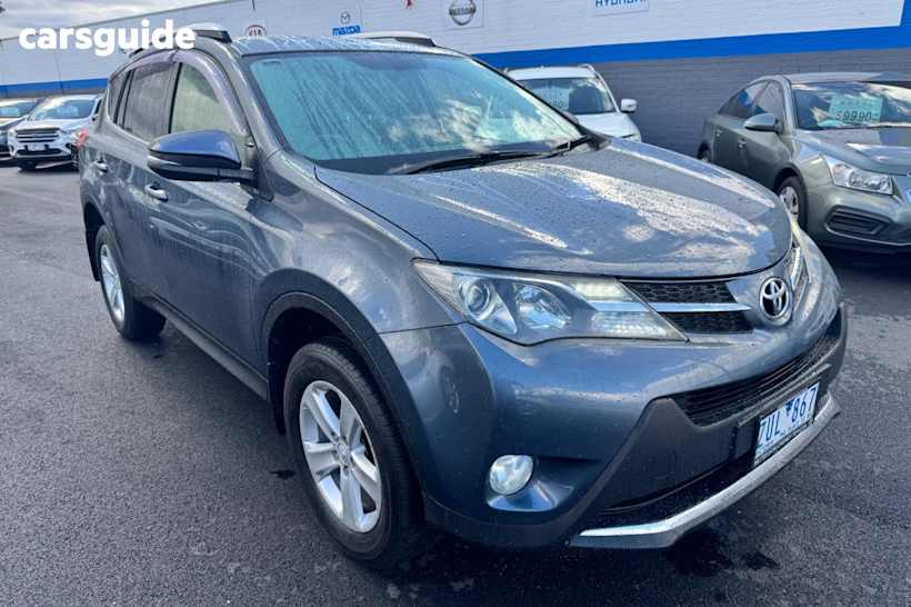 Blue 2013 Toyota RAV4 SUV GXL F