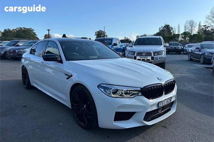 White 2018 BMW M5 Sedan COMPETITION 4X4