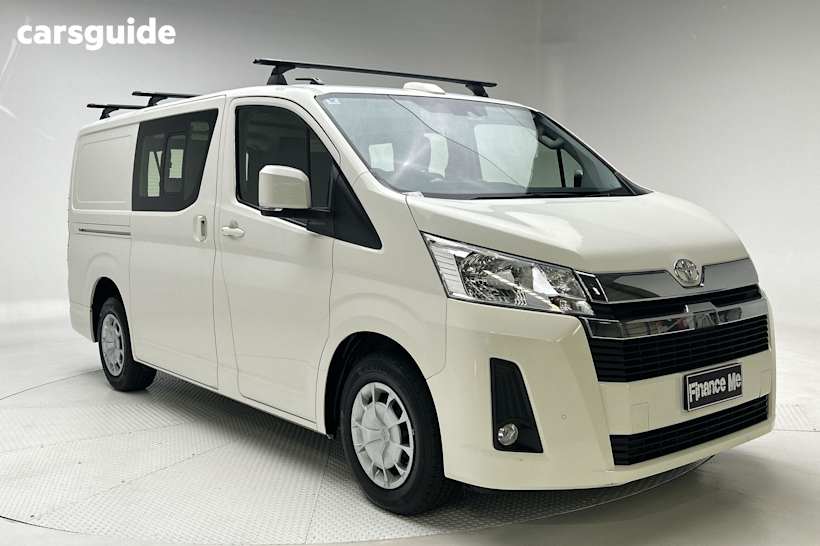 White 2023 Toyota HiAce SUV R
