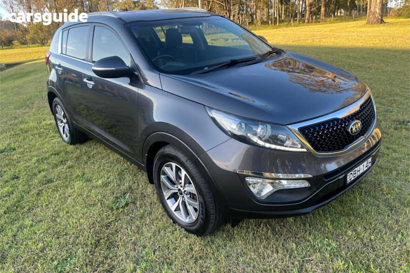Grey 2015 Kia Sportage SUV SI PREMIUM F