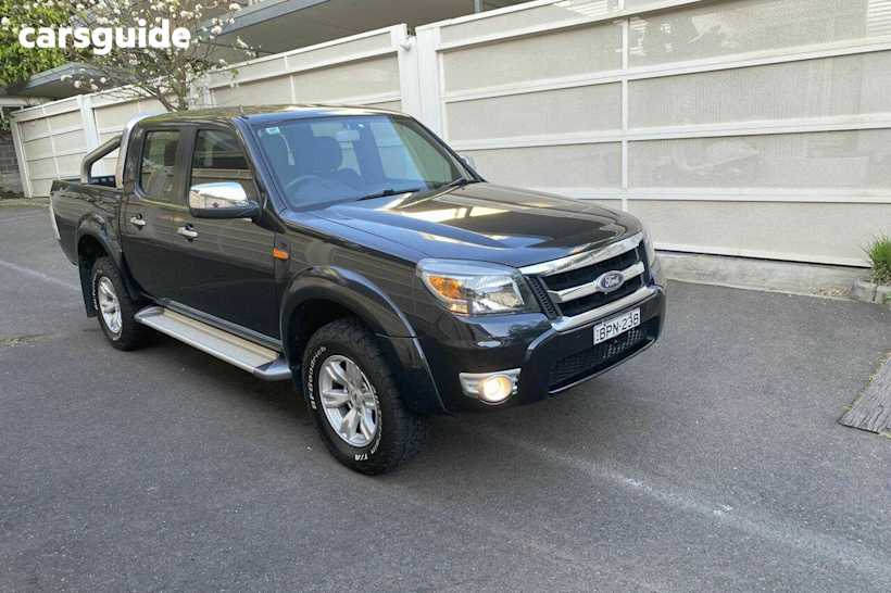 Black 2010 Ford Ranger Ute Tray XLT 4X4