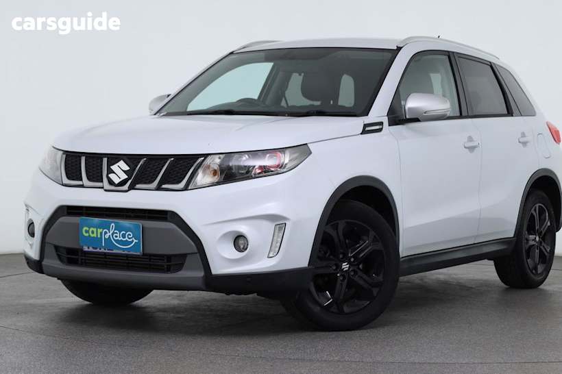 White 2016 Suzuki Vitara Wagon S Turbo (Fwd)