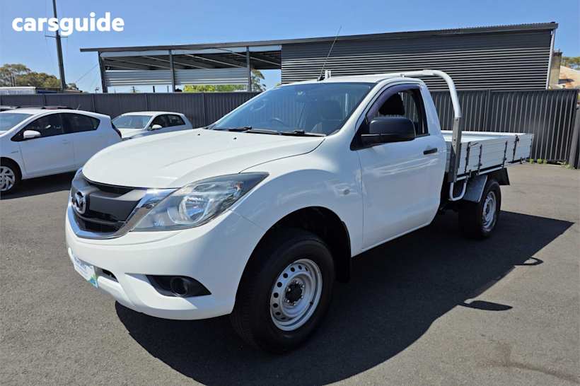 White 2017 Mazda BT-50 Ute Tray XT HI-RIDER R