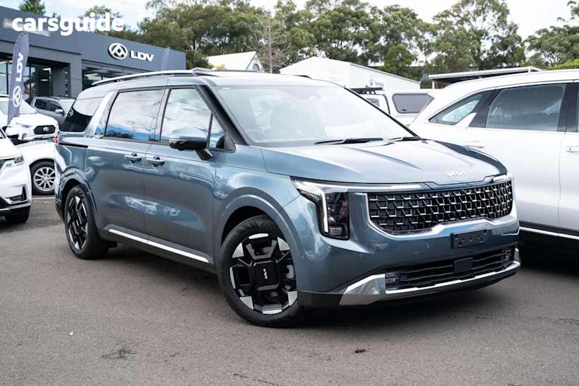 Blue 2025 Kia Carnival SUV GT-LINE F