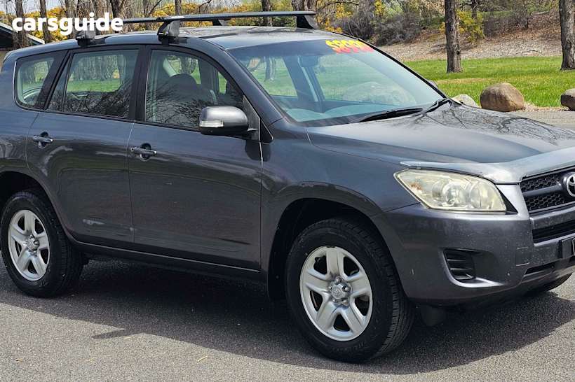 Grey 2011 Toyota RAV4 SUV CV F