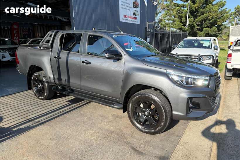 Grey 2018 Toyota Hilux Double Cab Pick Up Rogue (4X4)