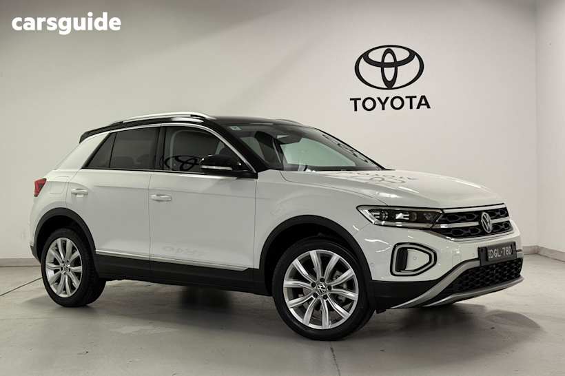 White 2023 Volkswagen T-ROC Wagon 110Tsi Style (Restricted Feat)