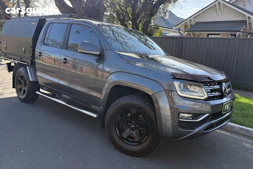 Grey 2016 Volkswagen Amarok Dual Cab Utility V6 Tdi 550 Highline