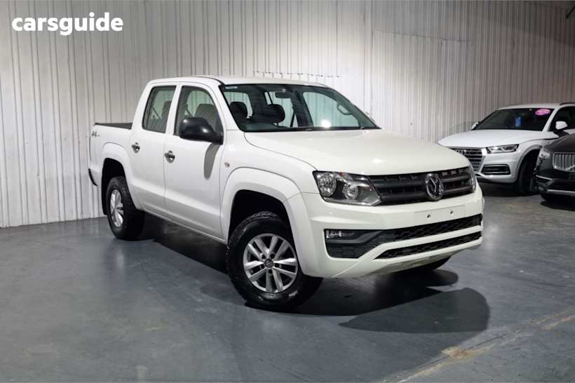 White 2018 Volkswagen Amarok Ute Tray TDI420 CORE 4X4